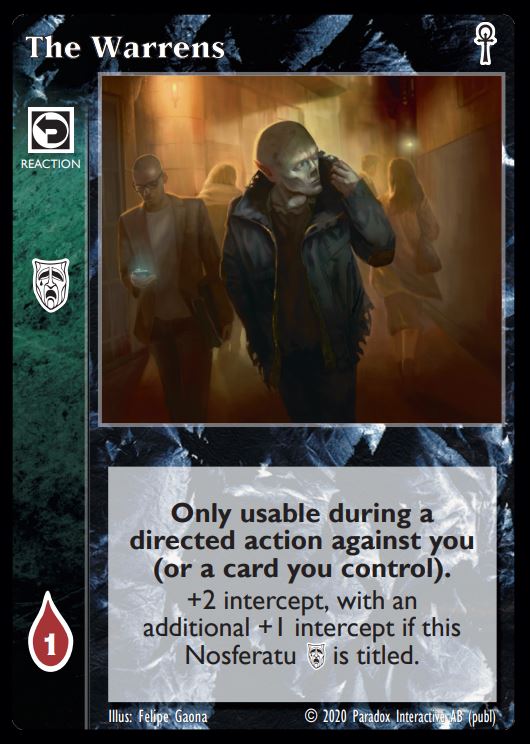 The Warrens - Reaction - Vampire VTES - Picture 2 of 3