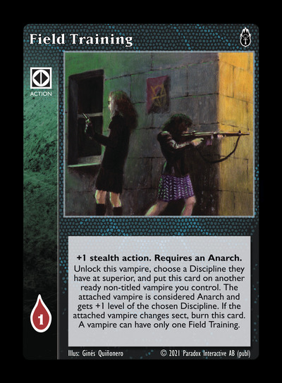 Field Training - Action - Vampire VTES - Imagen 2 de 5