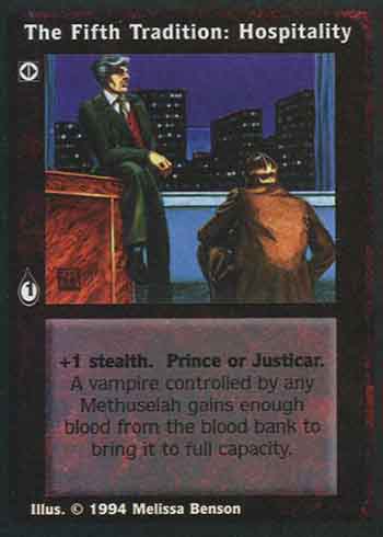 Fifth Tradition: Hospitality - Action - Vampire VTES - Imagen 2 de 6
