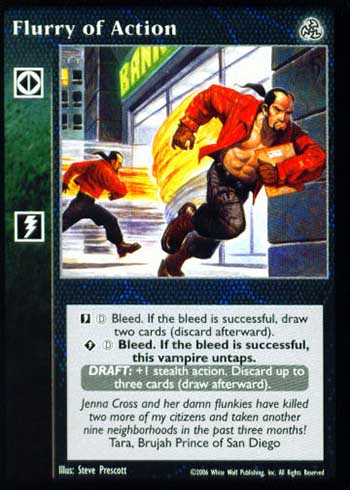 Flurry of Action - Action - Vampire VTES - Imagen 4 de 6