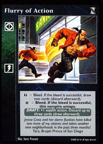 Flurry of Action - Action - Vampire VTES - Imagen 6 de 6