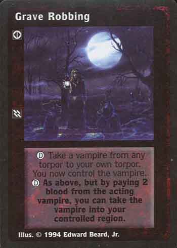 Graverobbing - Action - Vampire VTES - Imagen 7 de 15