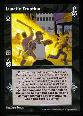 Lunatic Eruption - Action - Vampire VTES - Imagen 2 de 3
