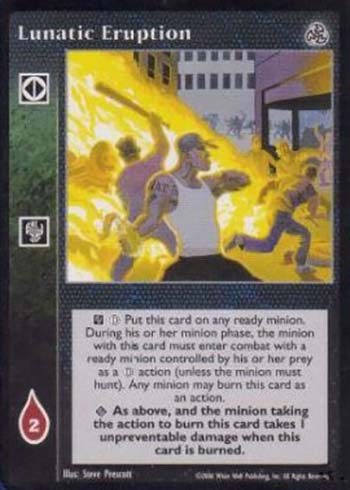 Lunatic Eruption - Action - Vampire VTES - Imagen 3 de 3