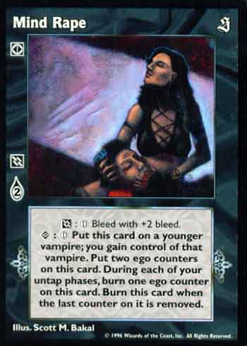 Mind Rape - Action - Vampire VTES - Picture 7 of 9