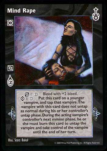 Mind Rape - Action - Vampire VTES - Picture 8 of 9
