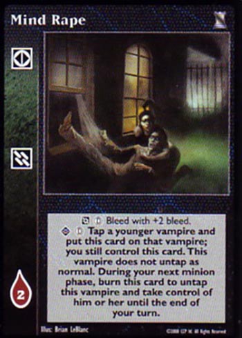 Mind Rape - Action - Vampire VTES - Picture 9 of 9