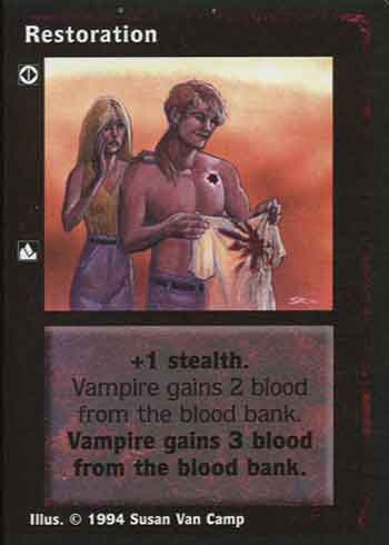 Restoration - Action - Vampire VTES - Imagen 2 de 11