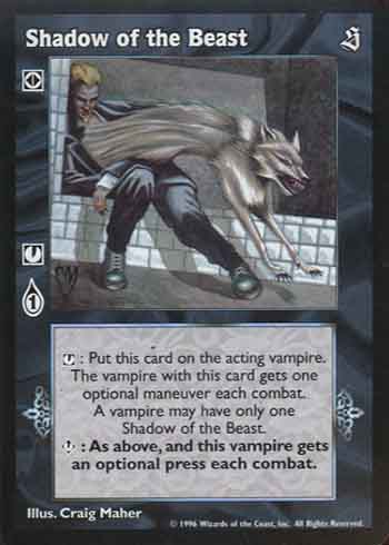 Shadow of the Beast - Action - Vampire VTES - Imagen 7 de 11