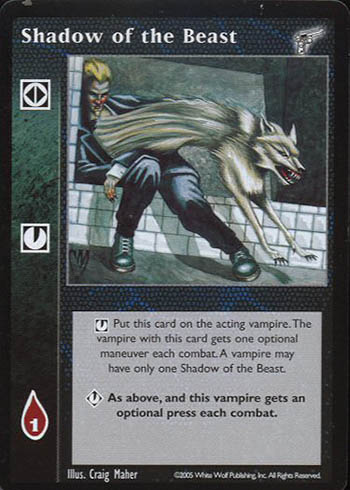 Shadow of the Beast - Action - Vampire VTES - Imagen 9 de 11