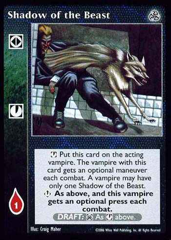 Shadow of the Beast - Action - Vampire VTES - Imagen 10 de 11