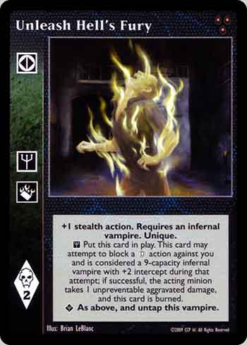 Unleash Hell's Fury - Action - Vampire VTES - Picture 7 of 10
