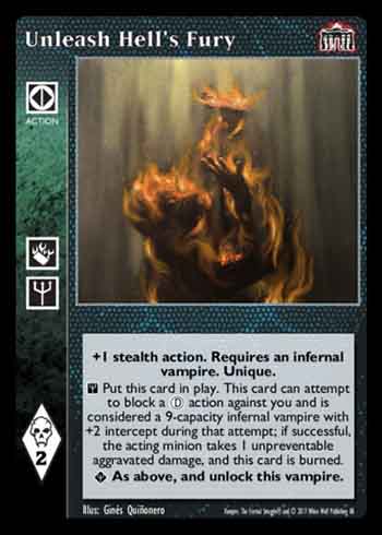 Unleash Hell's Fury - Action - Vampire VTES - Picture 8 of 10