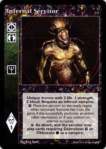 Infernal Servitor - Ally - Vampire VTES - Picture 2 of 3