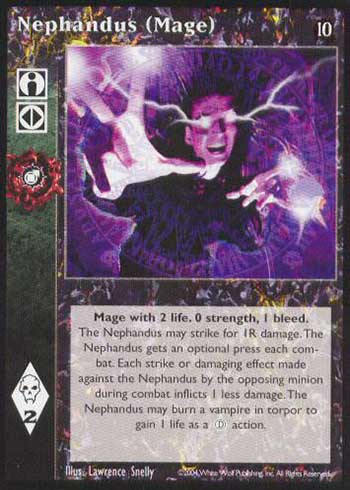 Nephandus (Mage) - Ally - Vampire VTES - Imagen 3 de 5