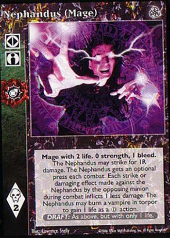 Nephandus (Mage) - Ally - Vampire VTES - Imagen 4 de 5