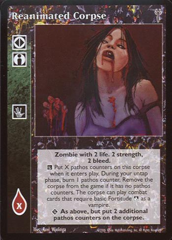 Reanimated Corpse - Ally - Vampire VTES - Imagen 7 de 8
