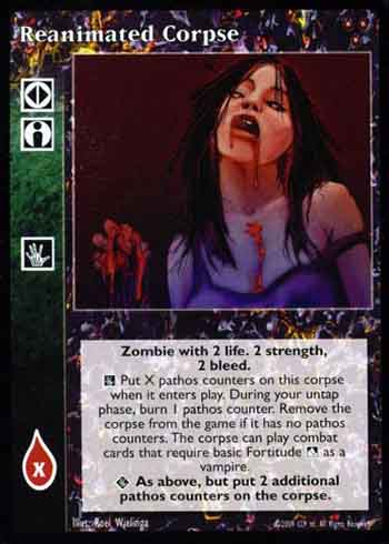 Reanimated Corpse - Ally - Vampire VTES - Imagen 8 de 8