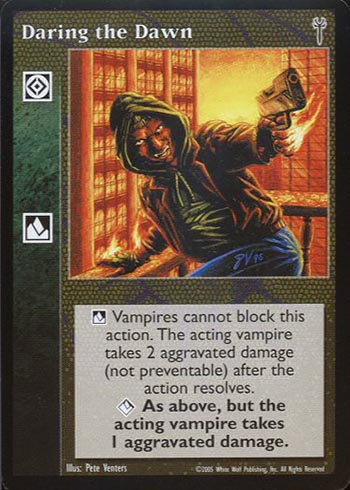 Daring the Dawn - Action Modifier - Vampire VTES - Picture 12 of 15