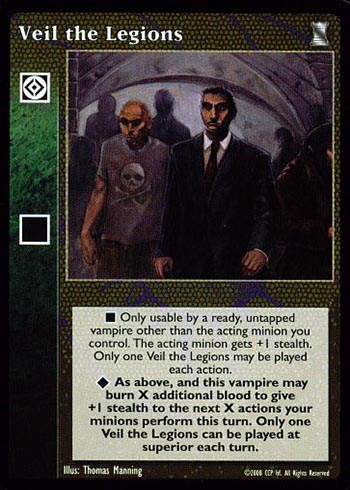 Veil the Legions - Action Modifier - Vampire VTES - Picture 6 of 7