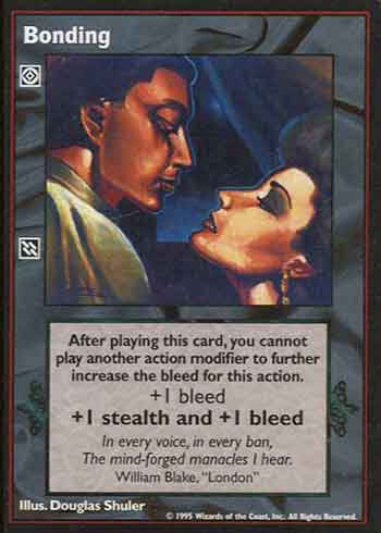 Bonding - Action Modifier - Vampire VTES - Picture 8 of 17