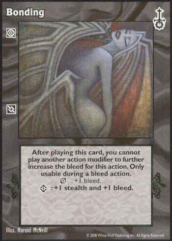 Bonding - Action Modifier - Vampire VTES - Picture 10 of 17