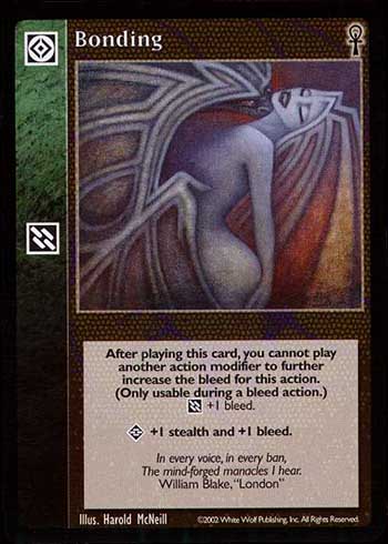 Bonding - Action Modifier - Vampire VTES - Picture 11 of 17