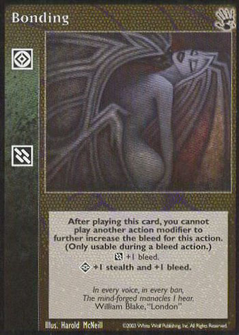 Bonding - Action Modifier - Vampire VTES - Picture 12 of 17