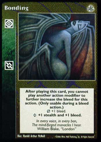 Bonding - Action Modifier - Vampire VTES - Picture 13 of 17