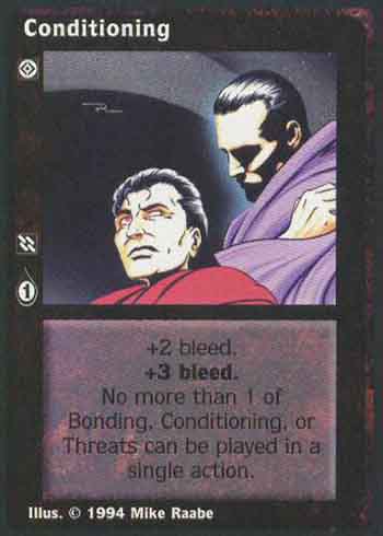 Conditioning - Action Modifier - Vampire VTES - Picture 7 of 18