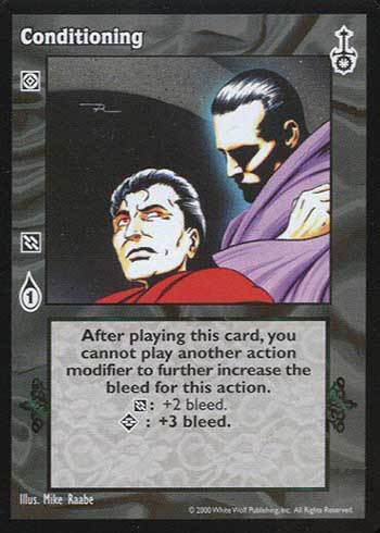 Conditioning - Action Modifier - Vampire VTES - Picture 9 of 18