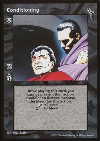 Conditioning - Action Modifier - Vampire VTES - Picture 10 of 18