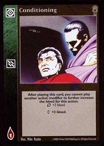 Conditioning - Action Modifier - Vampire VTES - Picture 11 of 18