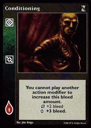 Conditioning - Action Modifier - Vampire VTES - Picture 13 of 18
