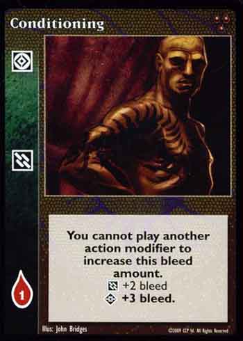 Conditioning - Action Modifier - Vampire VTES - Picture 14 of 18