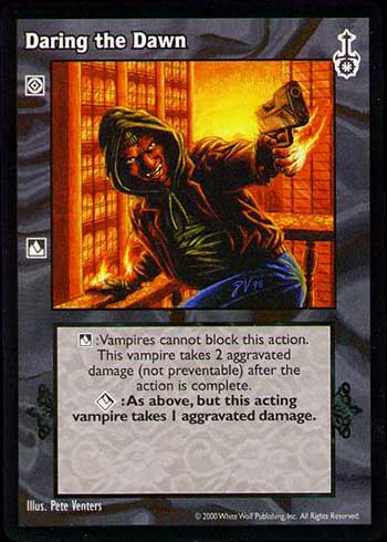 Daring the Dawn - Action Modifier - Vampire VTES - Picture 7 of 15