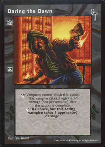 Daring the Dawn - Action Modifier - Vampire VTES - Picture 8 of 15
