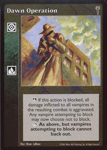 Dawn Operation - Action Modifier - Vampire VTES - Picture 6 of 8