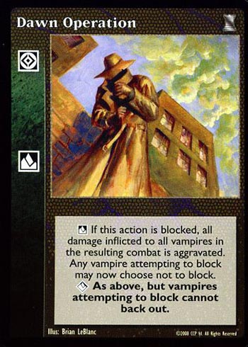 Dawn Operation - Action Modifier - Vampire VTES - Picture 7 of 8