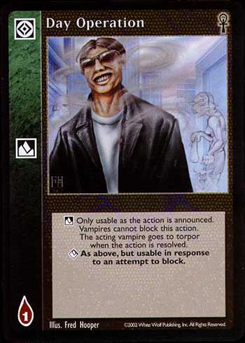 Day Operation - Action Modifier - Vampire VTES - Picture 8 of 10