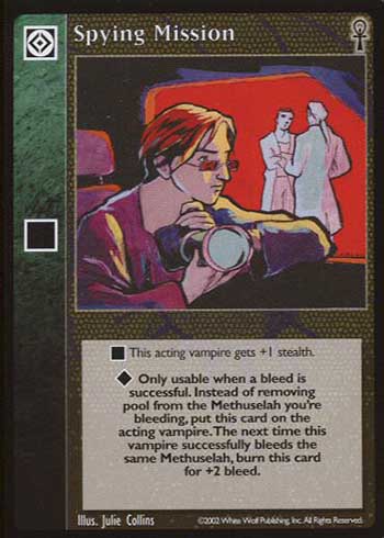 Spying Mission - Action Modifier - Vampire VTES - Picture 4 of 10