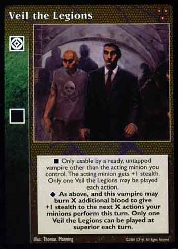 Veil the Legions - Action Modifier - Vampire VTES - Picture 5 of 7