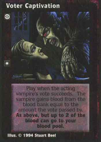 Voter Captivation - Action Modifier - Vampire VTES - Picture 7 of 18