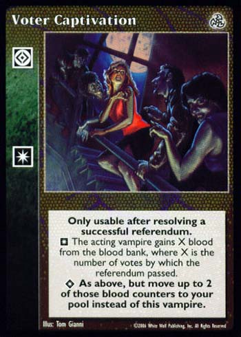 Voter Captivation - Action Modifier - Vampire VTES - Picture 14 of 18
