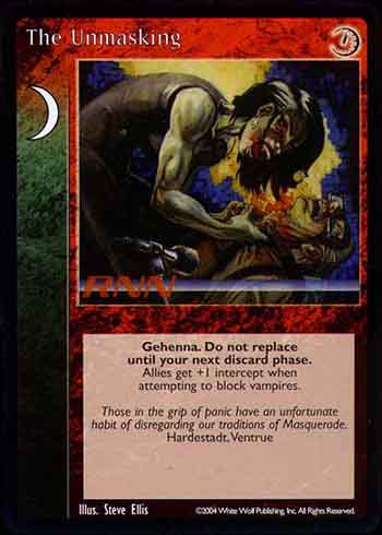 The Unmasking - Event - Vampire VTES - Imagen 7 de 11