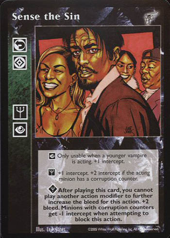 Sense the Sin - Combo - Vampire VTES - Imagen 4 de 4