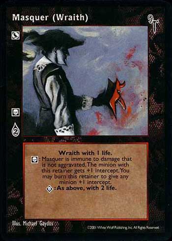 Masquer (Wraith) - Retainer - Vampire VTES - Imagen 3 de 3
