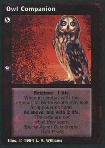 Owl Companion - Retainer - Vampire VTES - Picture 7 of 17