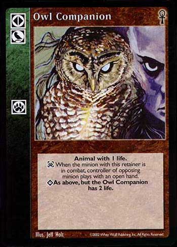 Owl Companion - Retainer - Vampire VTES - Picture 9 of 17