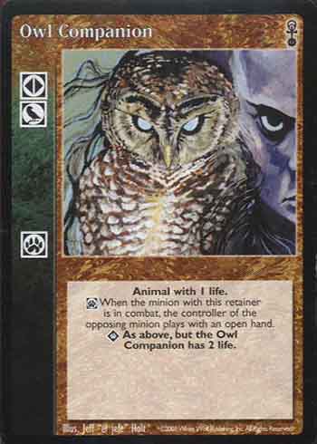 Owl Companion - Retainer - Vampire VTES - Picture 10 of 17